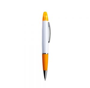 BOLIGRAFO CON MARCATEXTOS VECTOR